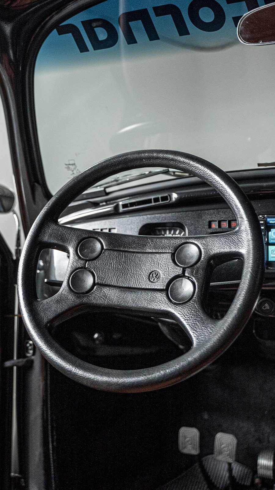 Fusca Custom - Volante 4 Bolas