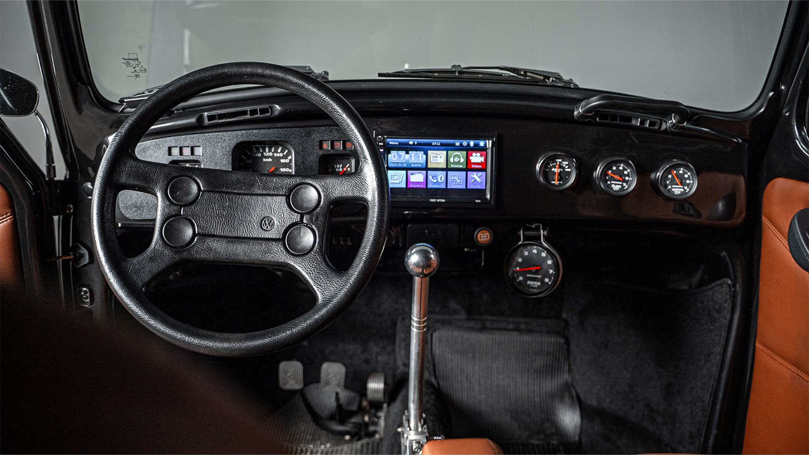 Fusca Custom - Interna