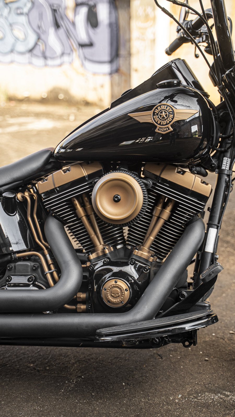 Harley Fat Boy Lo - Motor