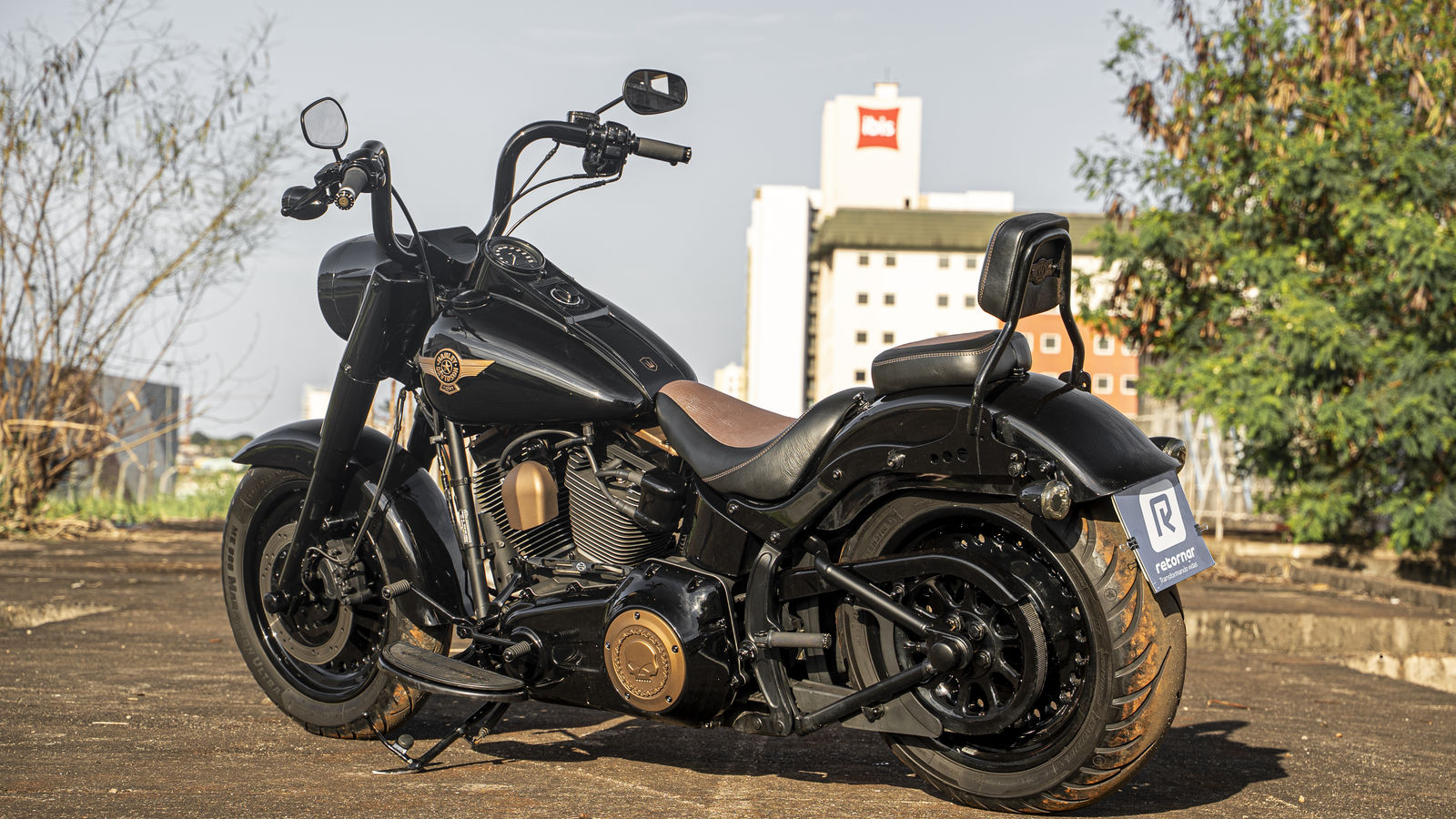 Harley Fat Boy Lo - Traseira #2