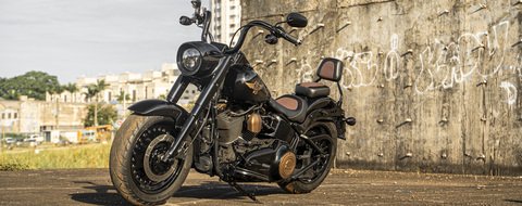 Harley Fat Boy Lo