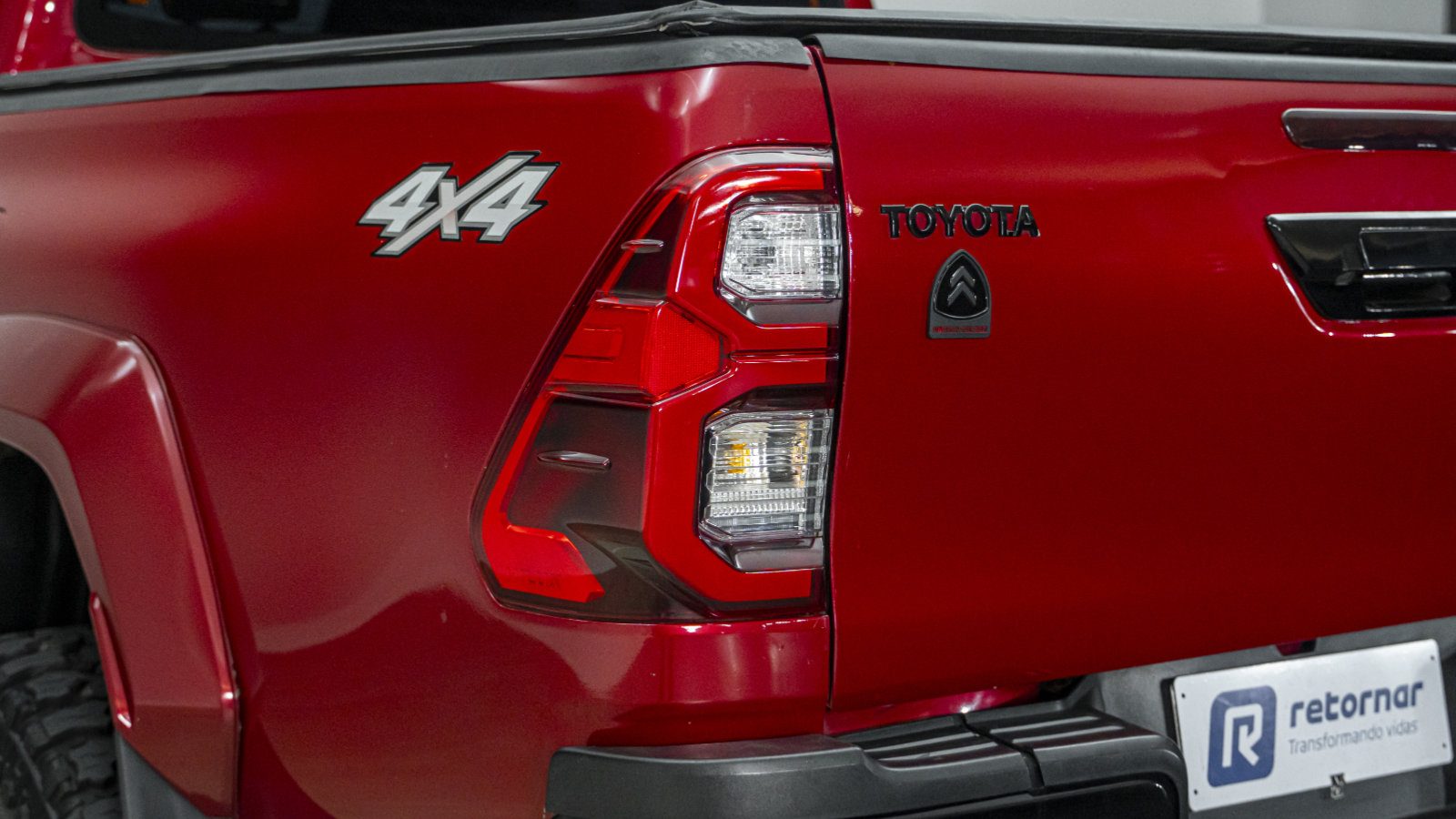 Hilux 4x4 - Traseira