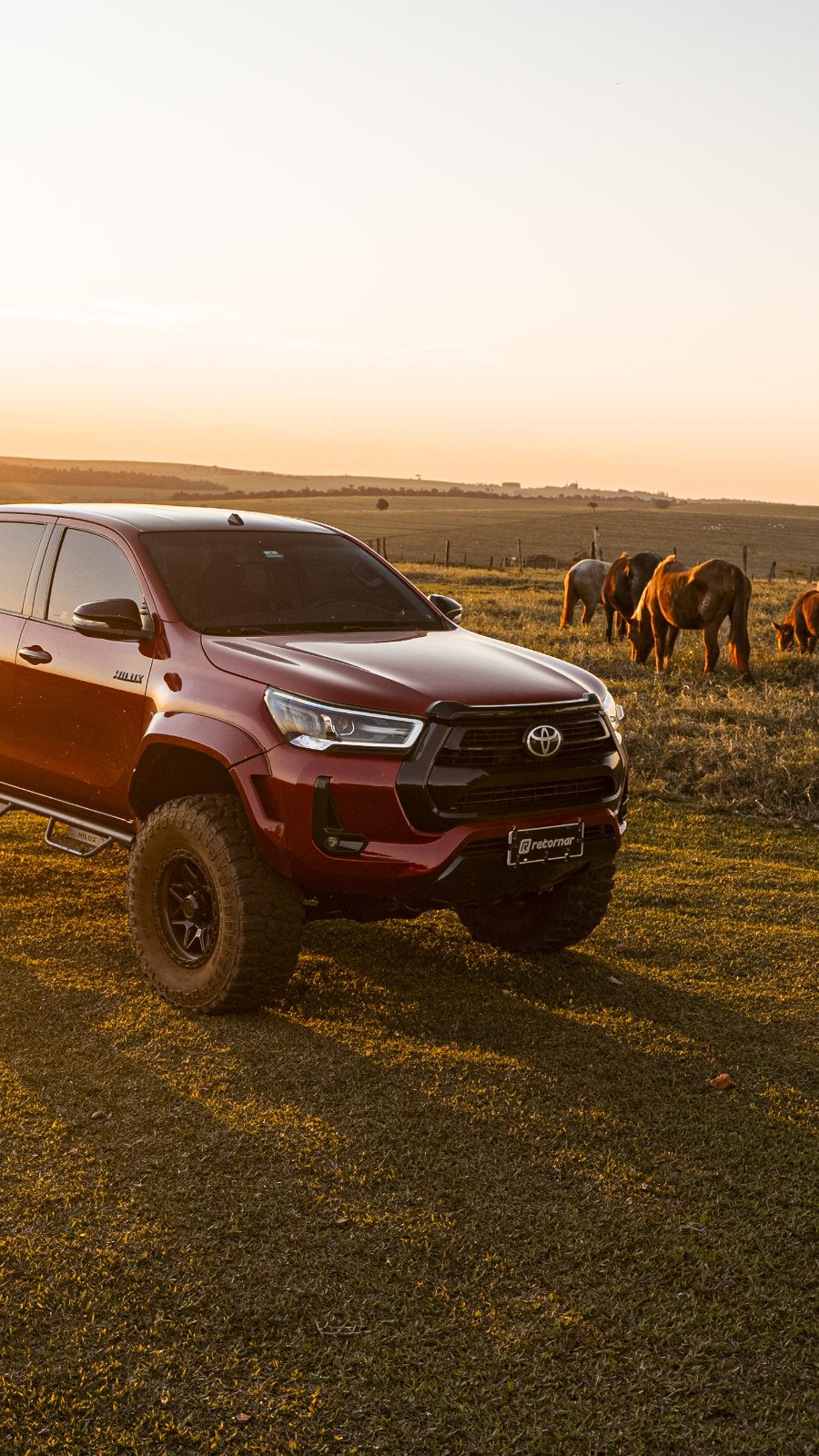 Hilux 4x4 - Pôr do sol