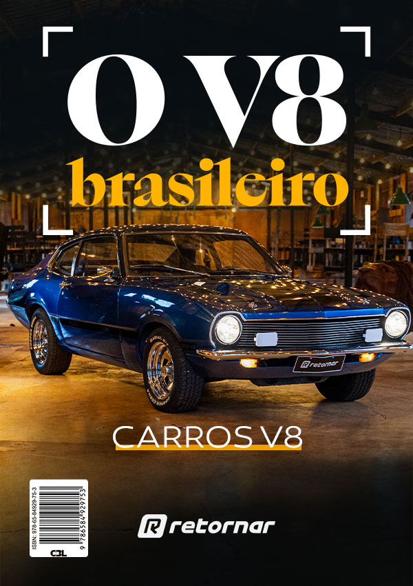 eBook O V8 Brasileiro: Carros V8