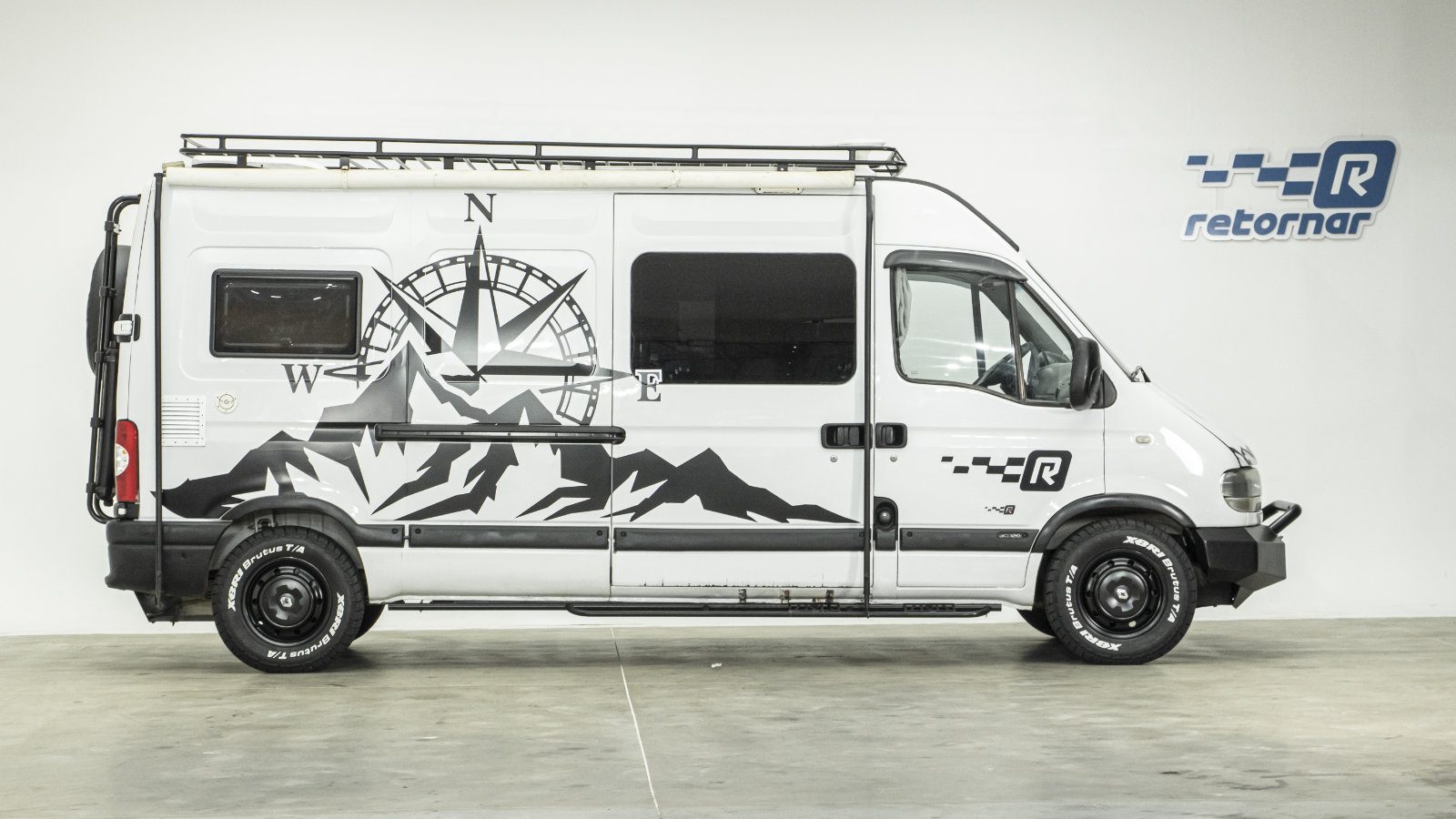 Motorhome Renault Master - Lateral