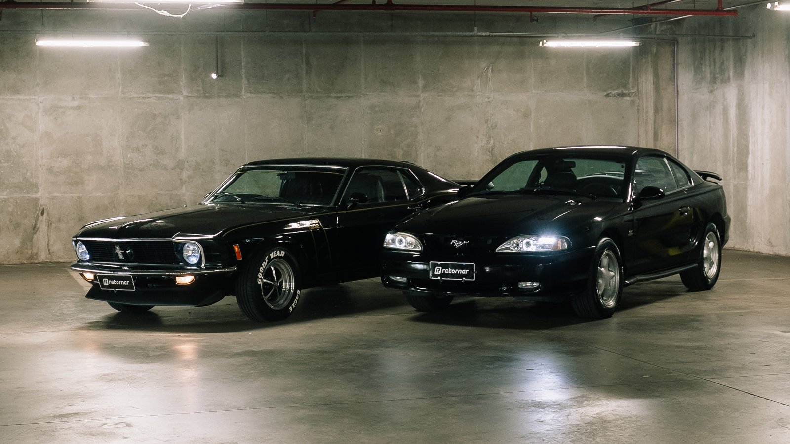 Mustangs - Mustang GT 1995 e Mustang 1970