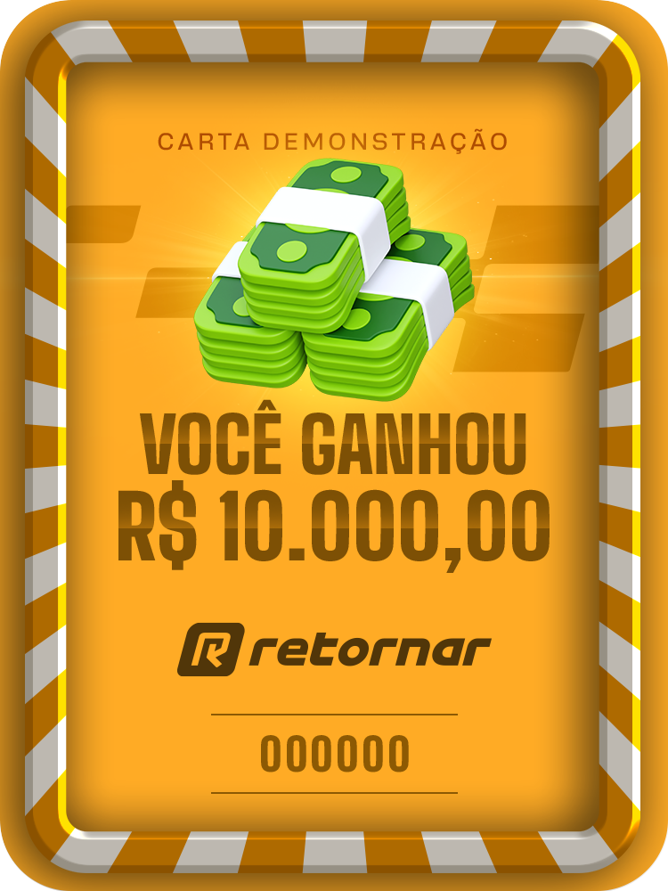 Exemplo de Carta Premiada: 10.000,00