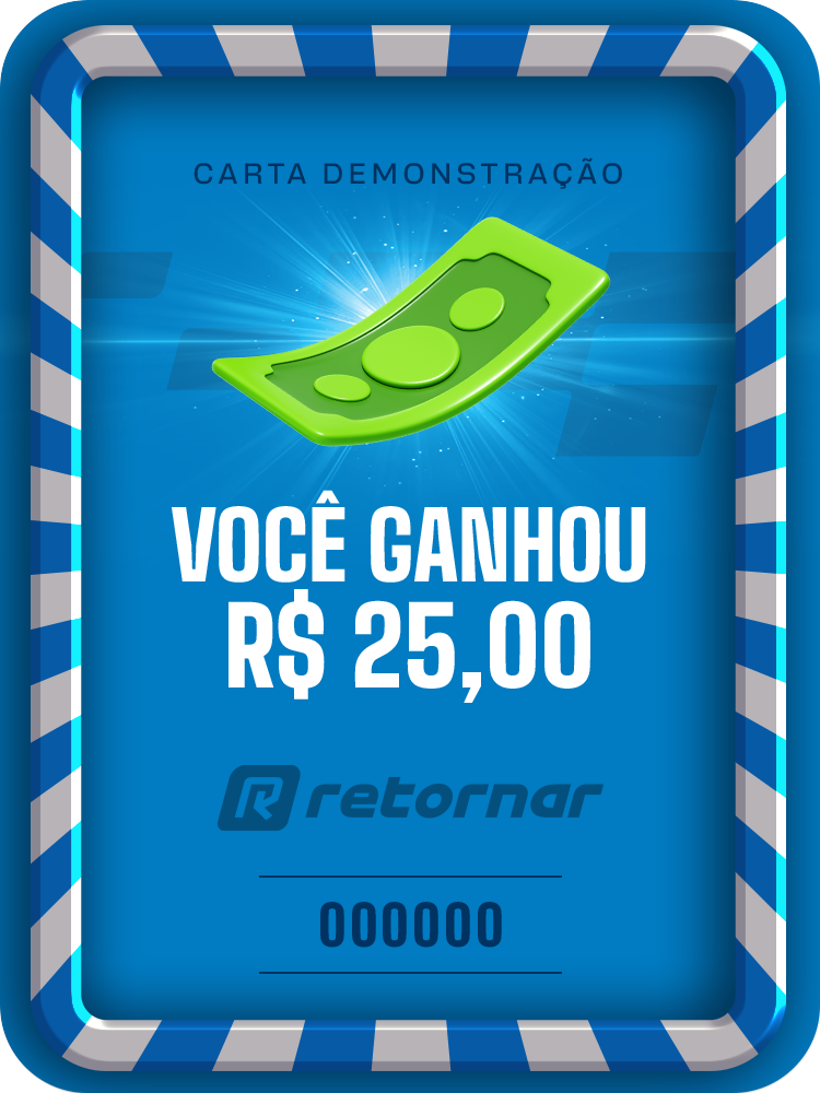 Exemplo de Carta Premiada: 25,00