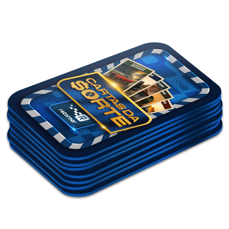Imagem das Cartas da Sorte: 5 chances de ganhar
