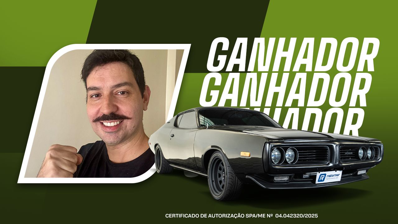 Conheça o ganhador da Promoção Retornar: O Lendário Charger