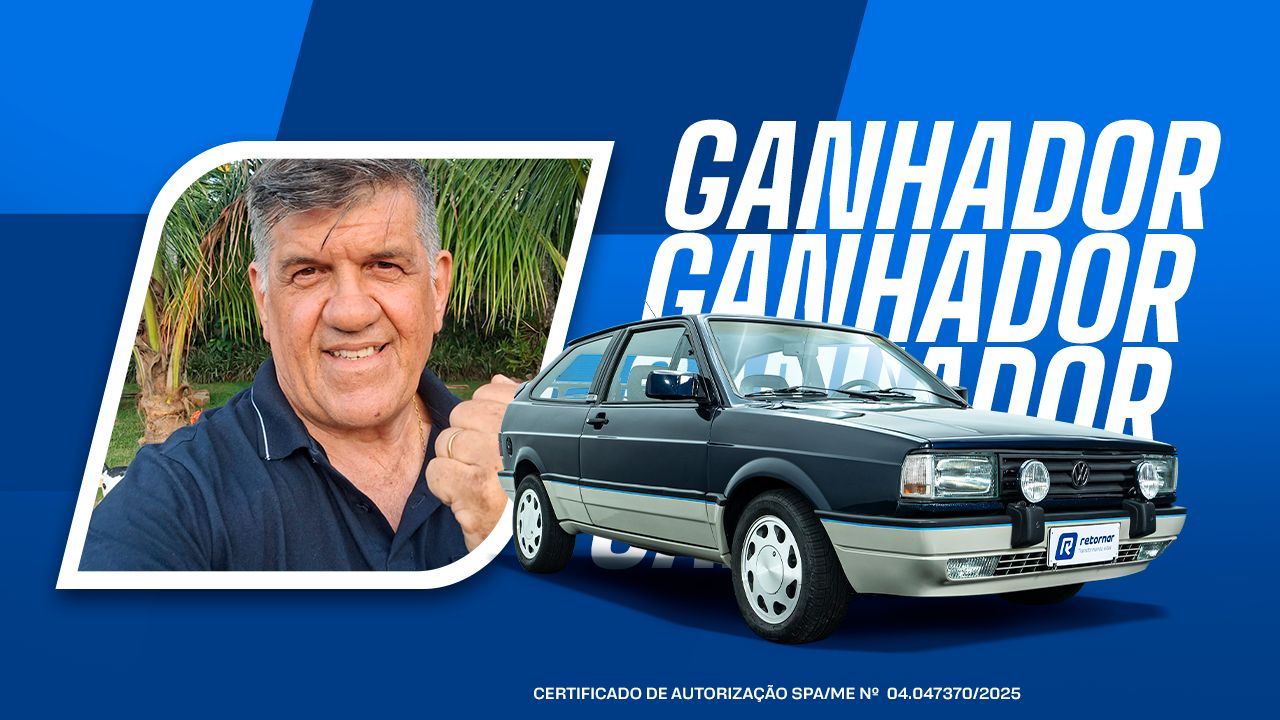 Conheça o ganhador da Promoção Retornar: O Carro do Brasil