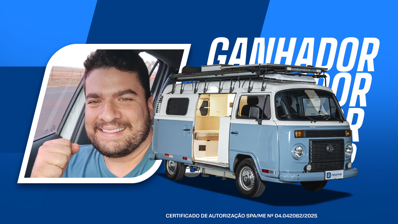 Conheça o ganhador da Promoção Retornar: Você de Kombi Viajante