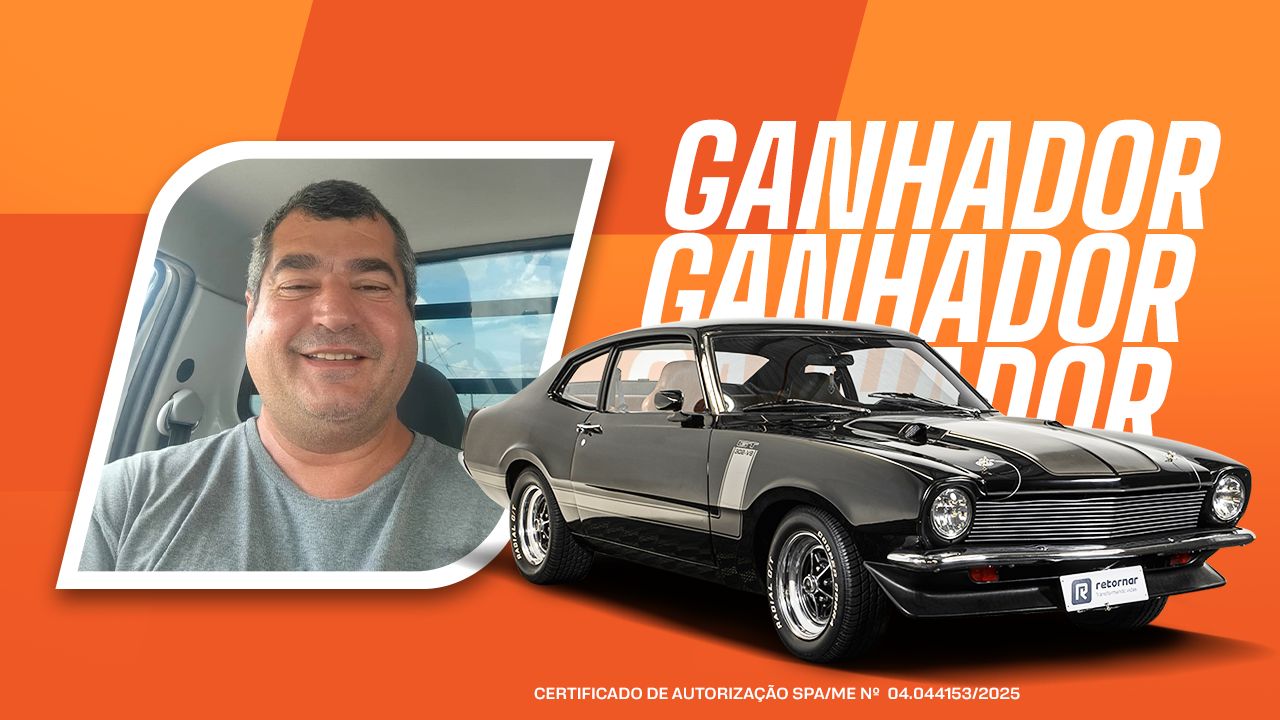 Conheça o ganhador da Promoção Retornar: A Máquina GT