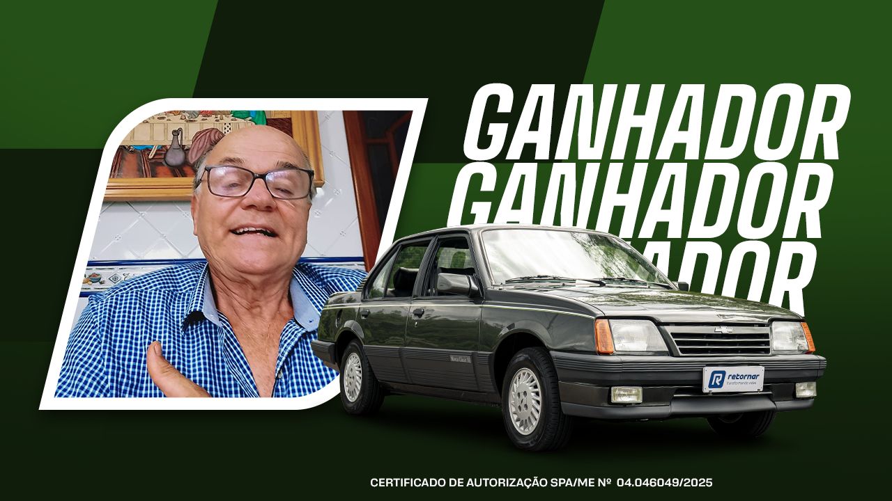 Conheça o ganhador da Promoção Retornar: Um Ícone Atemporal