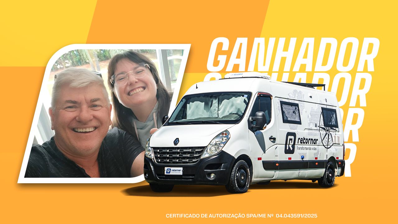 Conheça o ganhador da Promoção Retornar: Aventuras no Motorhome II