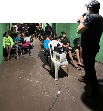 A comunidade do Monte Cristo recebeu o amor de Deus!