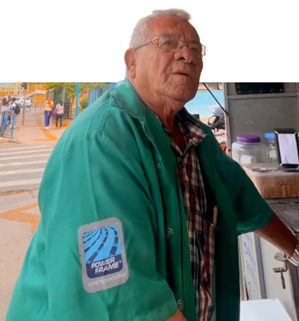 Sr. José, vendedor de caldo de cana